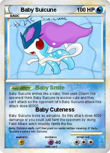 Pokemon Baby Suicune