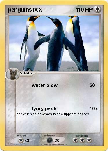 Pokemon penguins lv.X
