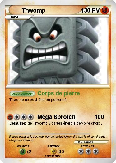 Pokemon Thwomp