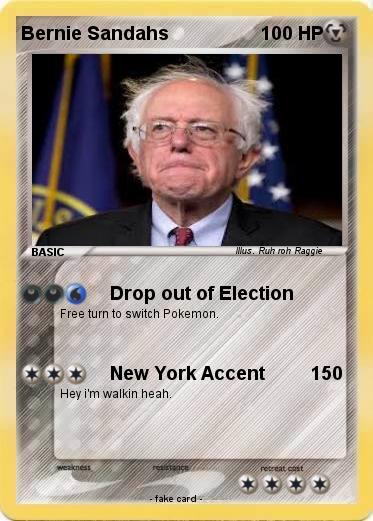 Pokemon Bernie Sandahs