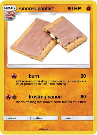 Pokemon smores poptart