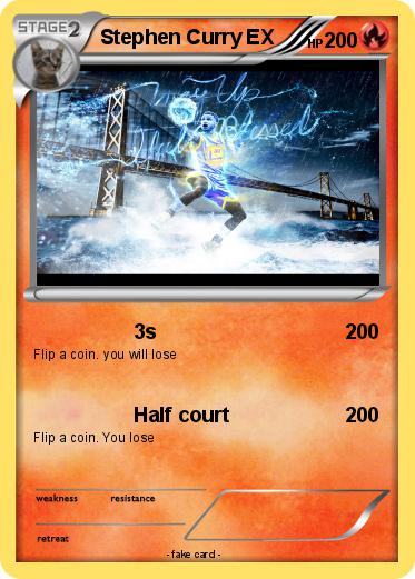 Pokemon Stephen Curry EX