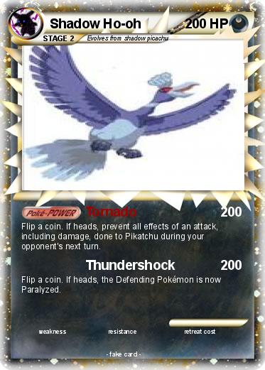 Pokemon Shadow Ho-oh