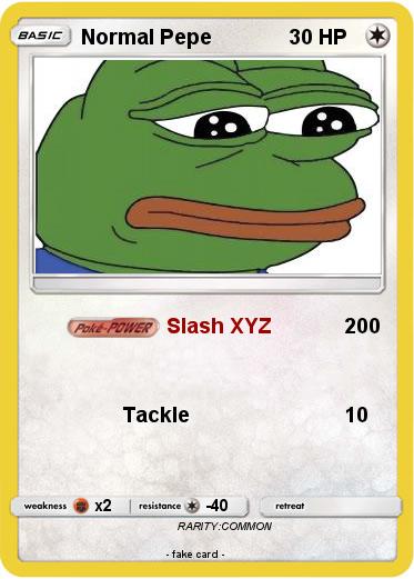 Pokemon Normal Pepe