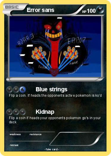 Pokemon Error sans