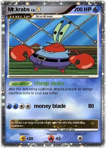 Pokemon Mr.krabs