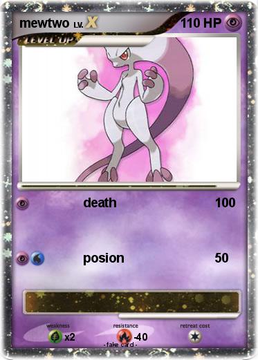 Pokemon mewtwo