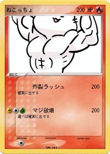 Pokemon ねこっちょ