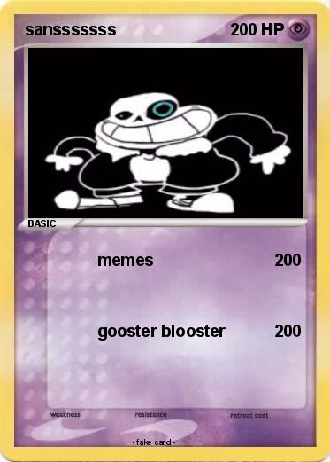 Pokemon sansssssss