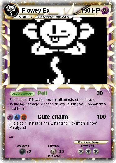 Pokemon Flowey Ex