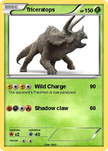 Pokemon Triceratops