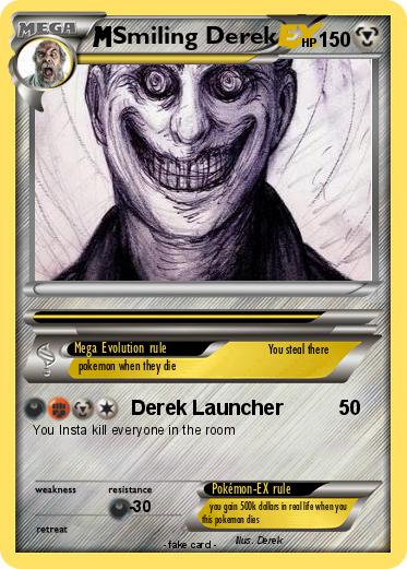 Pokemon Smiling Derek