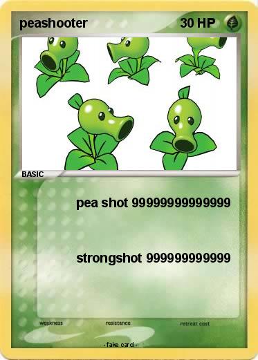 Pokemon peashooter