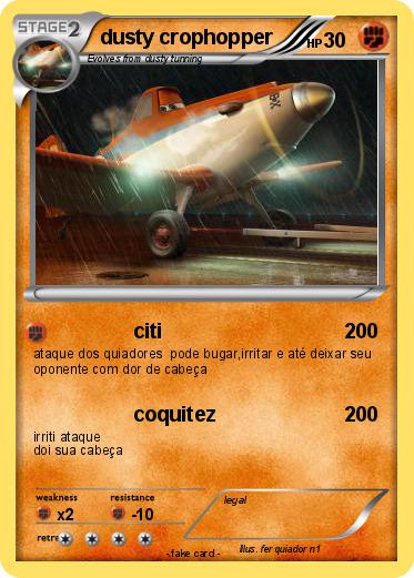 Pokemon dusty crophopper