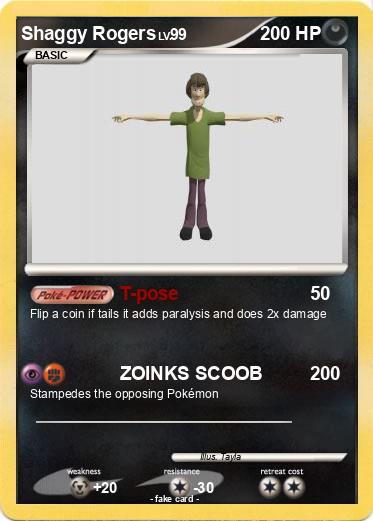 Pokemon Shaggy Rogers