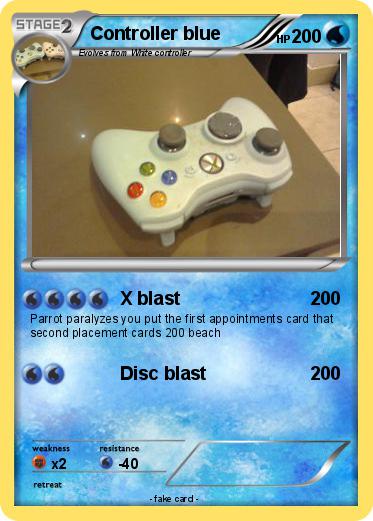 Pokemon Controller blue