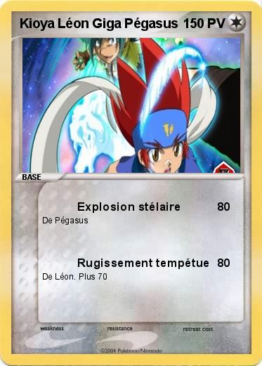 Pokemon Kioya Léon Giga Pégasus