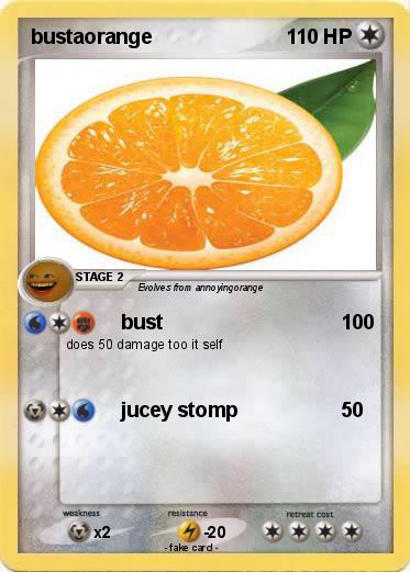 Pokemon bustaorange