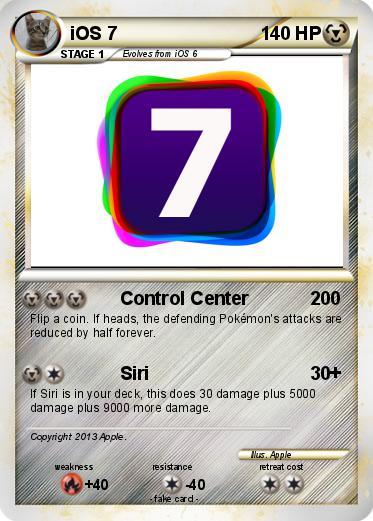Pokemon iOS 7