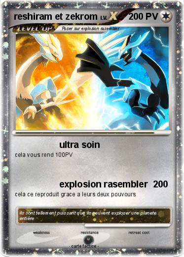 Pokemon reshiram et zekrom