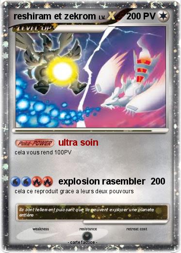 Pokemon reshiram et zekrom