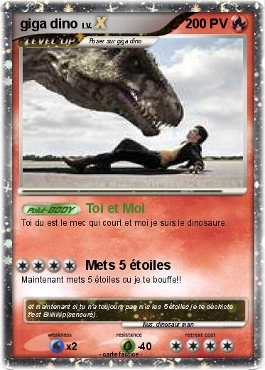 Pokemon giga dino