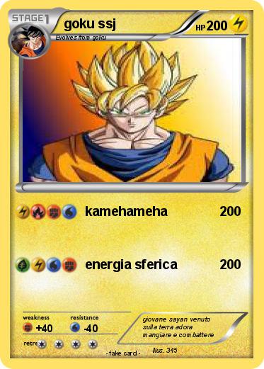Pokemon goku ssj