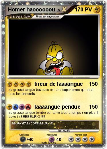 Pokemon Homer haoooooou