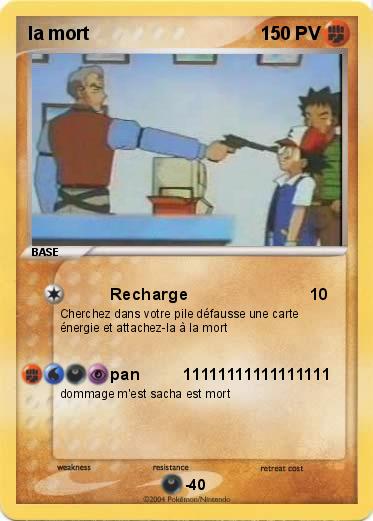 Pokemon la mort