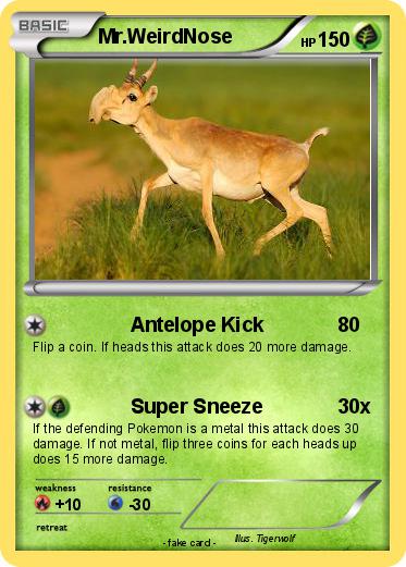 Pokemon Mr.WeirdNose