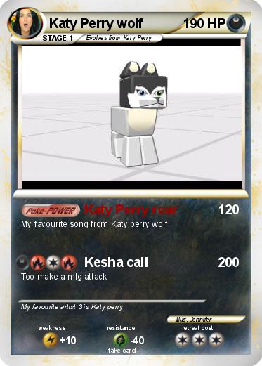 Pokemon Katy Perry wolf