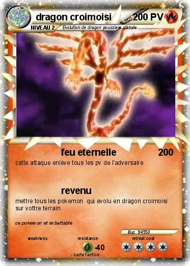 Pokemon dragon croimoisi