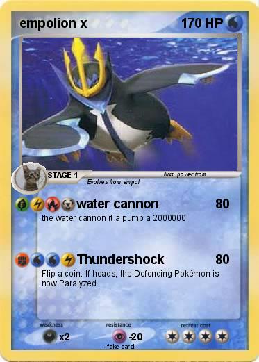 Pokemon empolion x