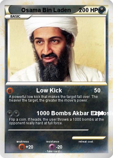 Pokemon Osama Bin Laden