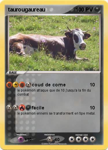 Pokemon taurougaureau
