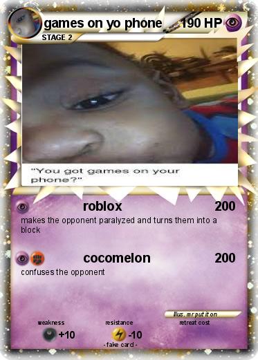 Pokemon games on yo phone