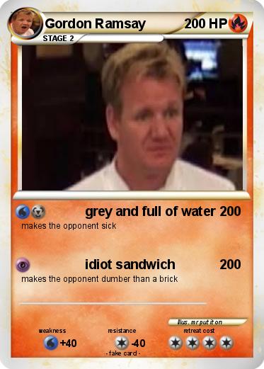 Pokemon Gordon Ramsay