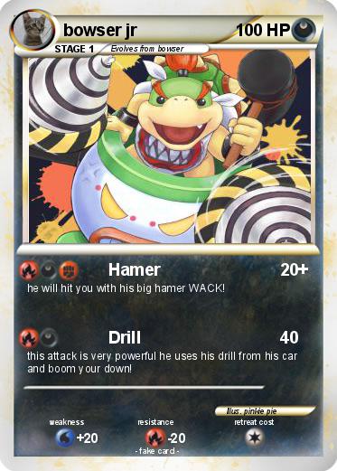 Pokemon bowser jr