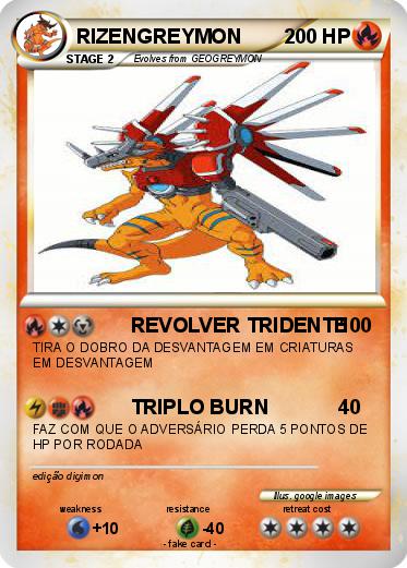 Pokemon RIZENGREYMON