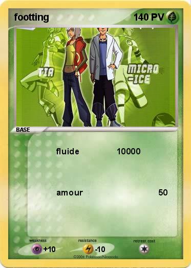 Pokemon footting