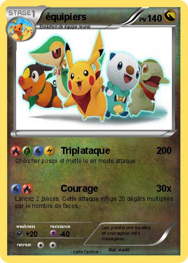 Pokemon équipiers