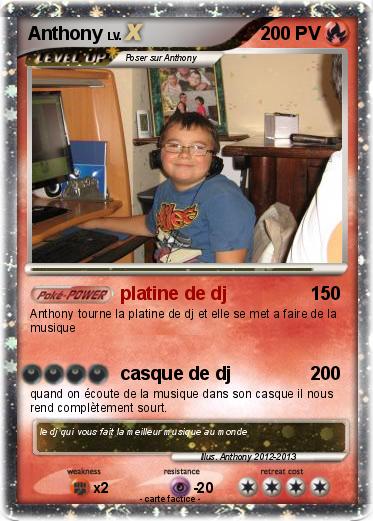 Pokemon Anthony