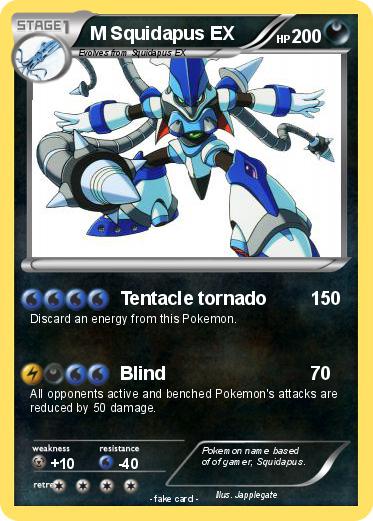 Pokemon M Squidapus EX