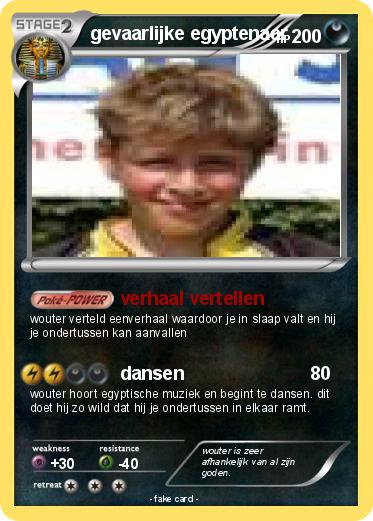 Pokemon gevaarlijke egyptenaar