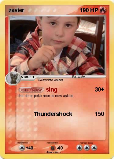 Pokemon zavier