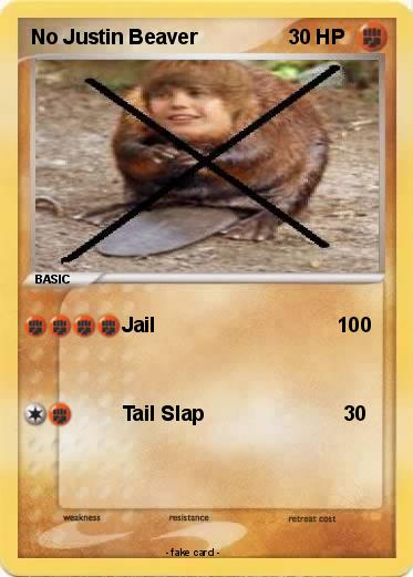 Pokemon No Justin Beaver