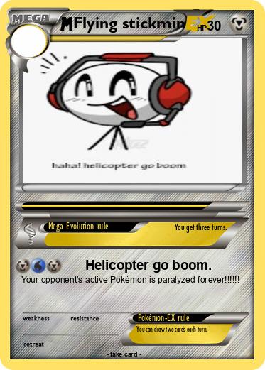 Pokemon Flying stickmin