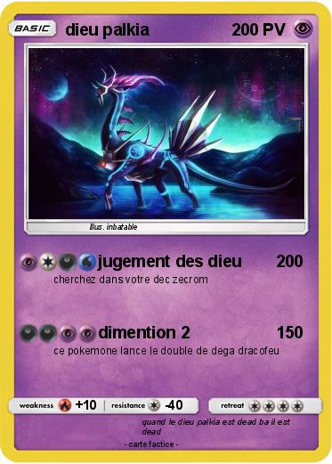 Pokemon dieu palkia