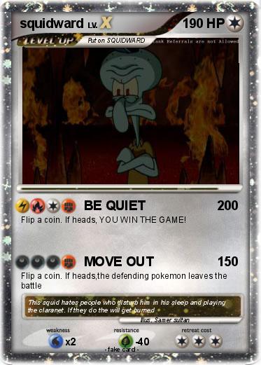Pokemon squidward