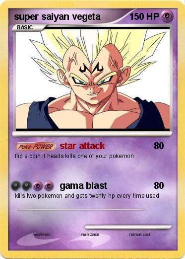 Pokemon super saiyan vegeta
